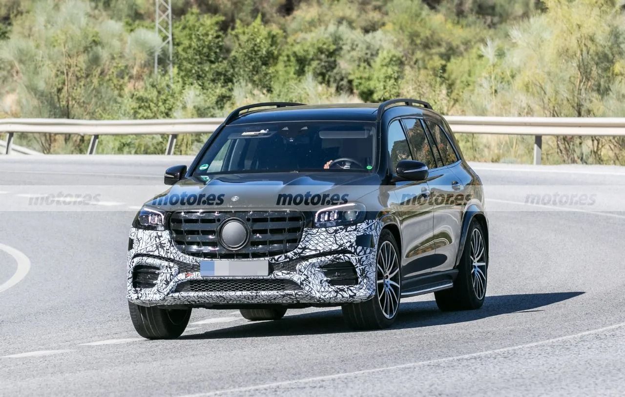 Al descubierto el Mercedes GLS Facelift en una filtración antes de su presentación mundial