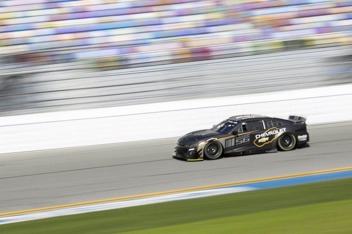 El NASCAR del Garaje 56 de las 24 Horas de Le Mans da un importante paso en Daytona