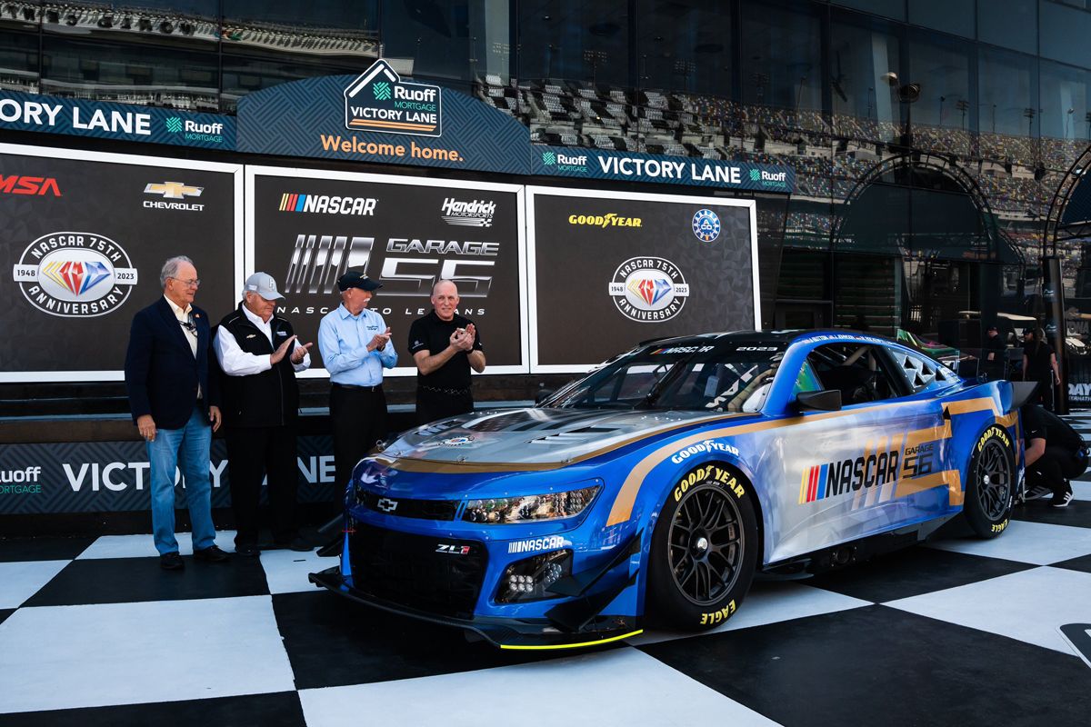 El NASCAR del Garaje 56 ya tiene traje de gala para las 24 Horas de Le Mans