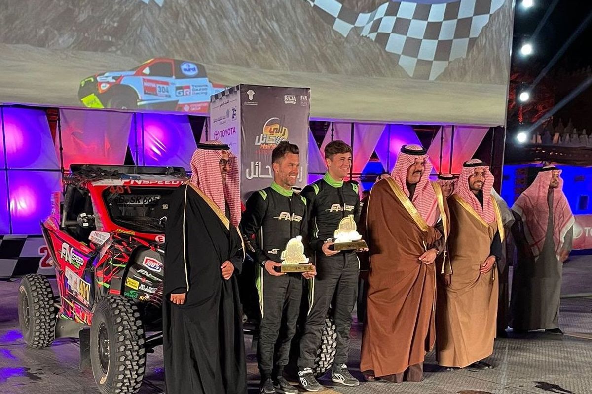 Nasser Al-Attiyah conquista la Baja Ha'il 2023, con triunfo en T4 del español Pau Navarro