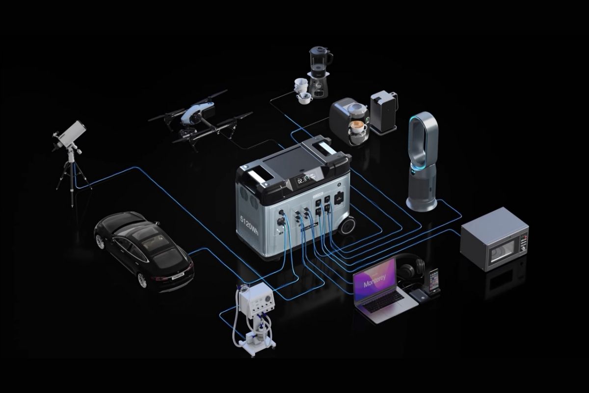 La Oukitel Abearl P5000 es una megabatería doméstica con hasta 5,1 kWh de capacidad y 3500 ciclos de vida