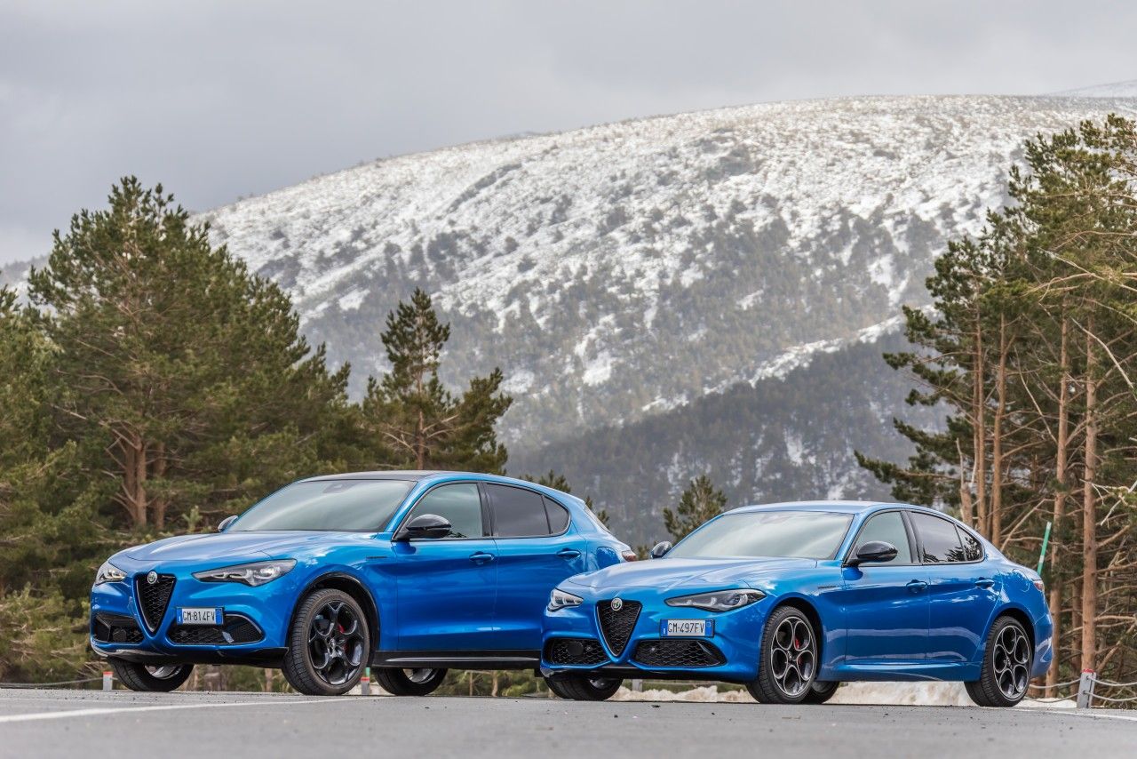 Prueba Alfa Romeo Stelvio y Giulia 2023, pequeños retoques