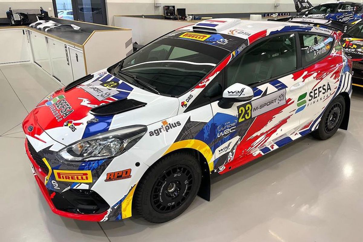 Roberto Blach y Raúl Hernández, los 'cachorros' del Junior WRC, presentan los colores de sus 'Rally3'