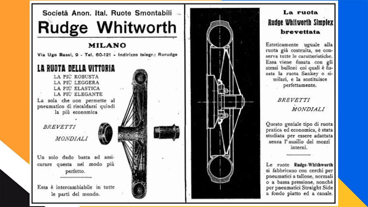 La llanta Rudge-Whitworth