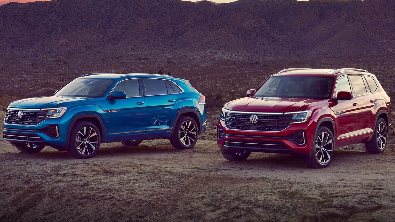 Desvelado el Volkswagen Atlas 2023, variante cupé Cross Sport incluida, con nuevo diseño y mucha tecnología