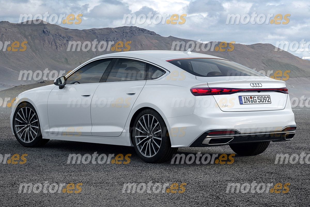 Así es el futuro Audi A5 Sportback, la berlina deportiva que ocupará el hueco del A4 a finales de 2024