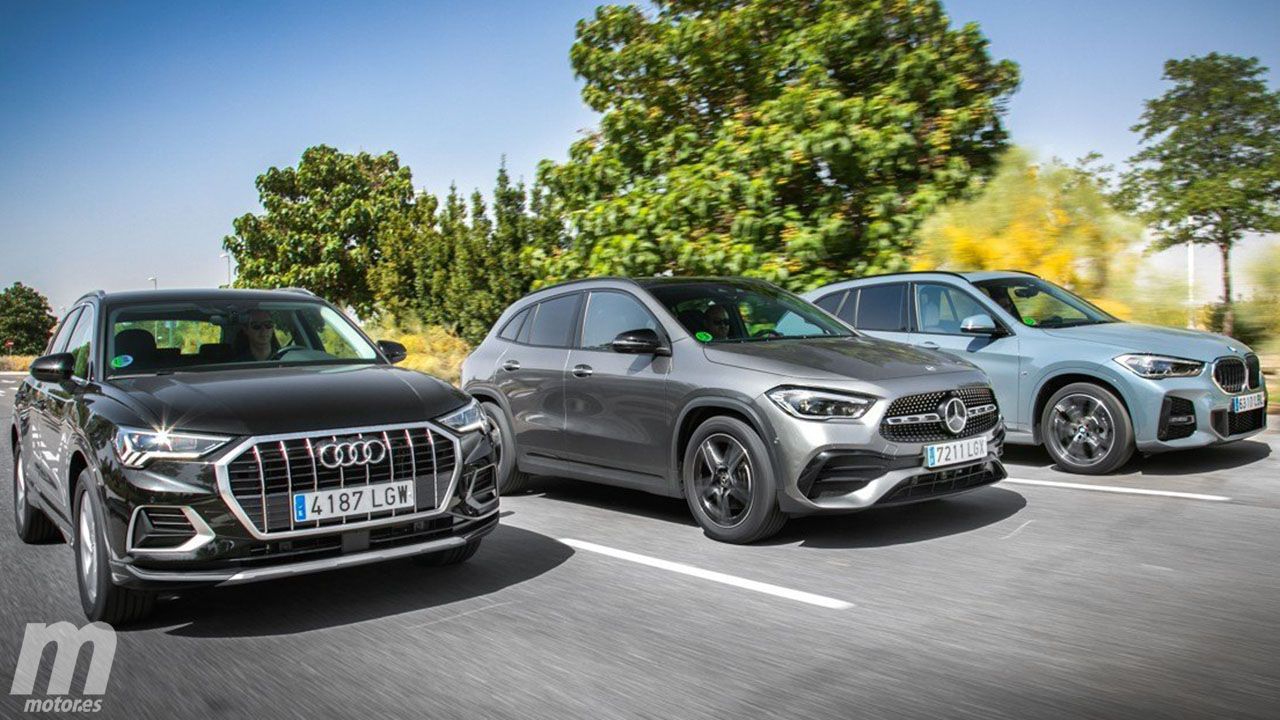 Audi Q3, Mercedes GLA y BMW X1