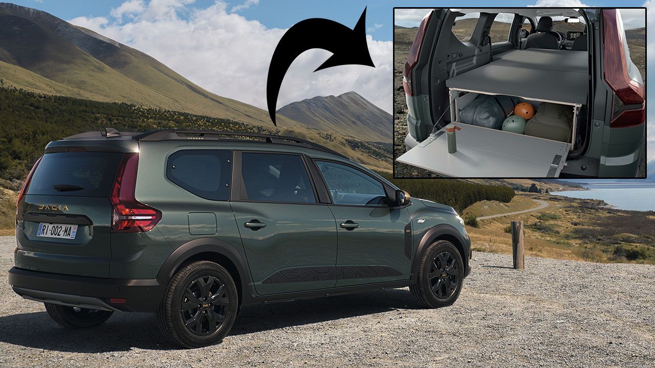 El Dacia Jogger estrena el paquete Sleep y se convierte en la camper barata que estabas esperando