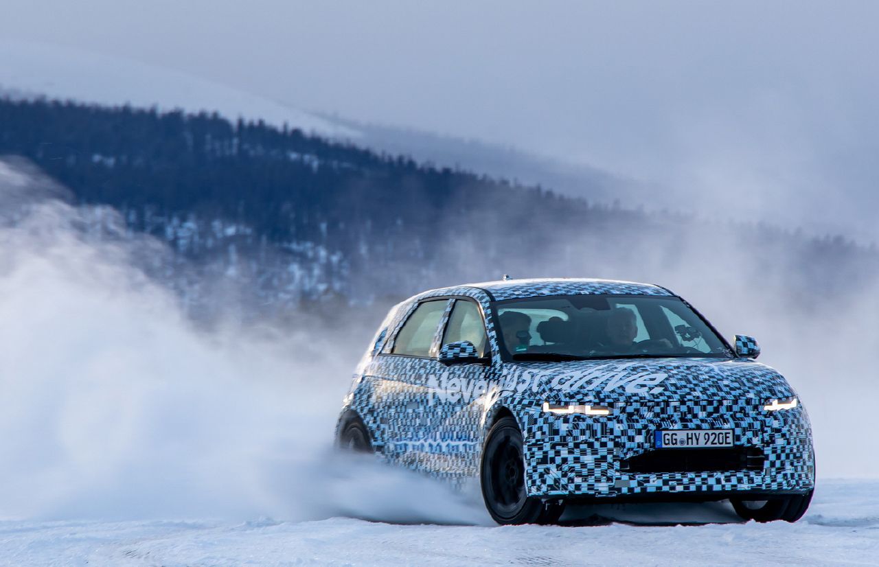 El nuevo Hyundai IONIQ 5 N impresiona en un video de sus exigentes pruebas de invierno