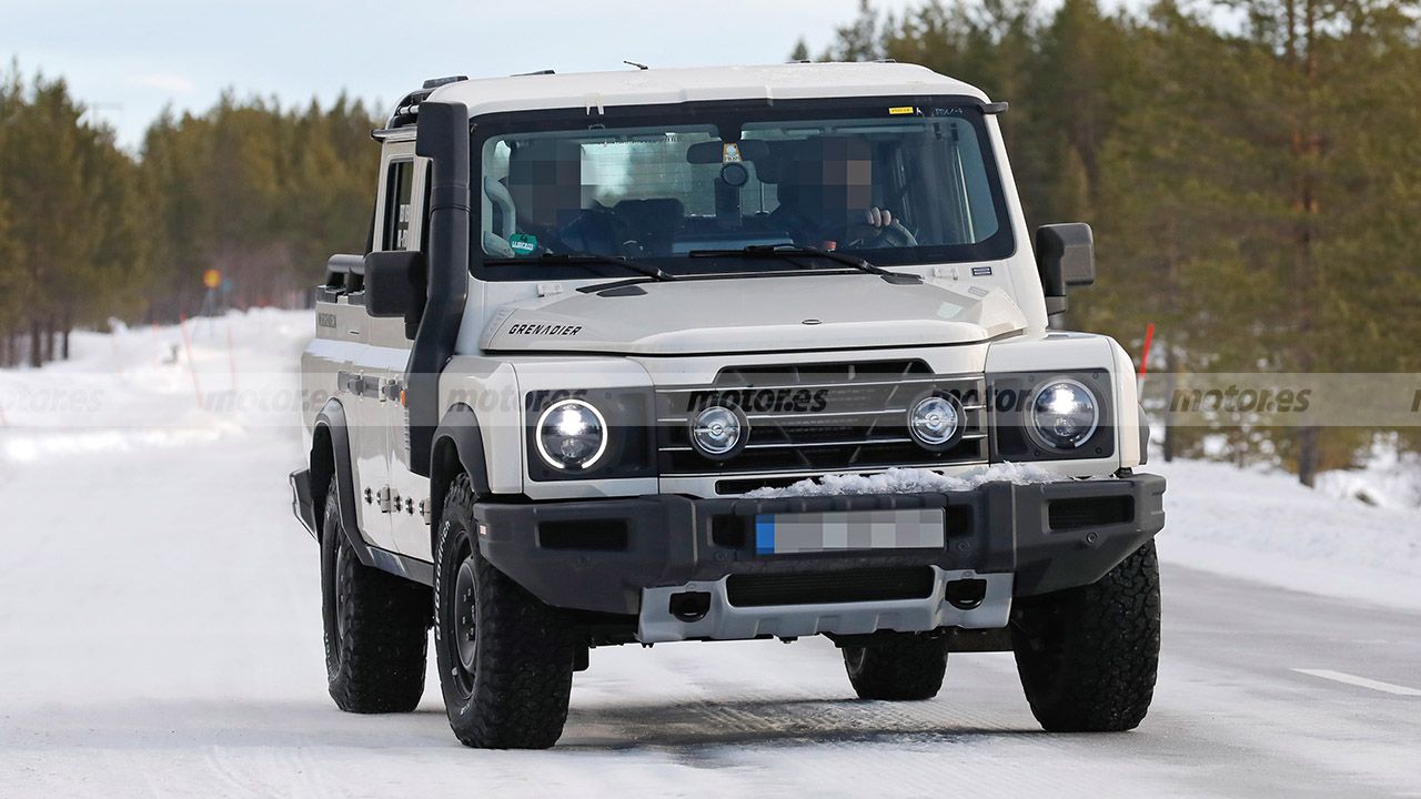 Ineos Grenadier Pick-up - foto espía