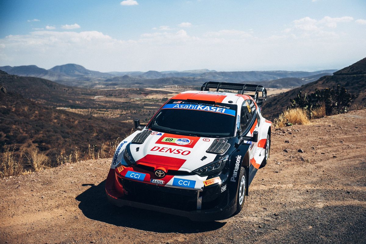 Kalle Rovanperä asoma la cabeza en el shakedown del Rally Guanajuato de México