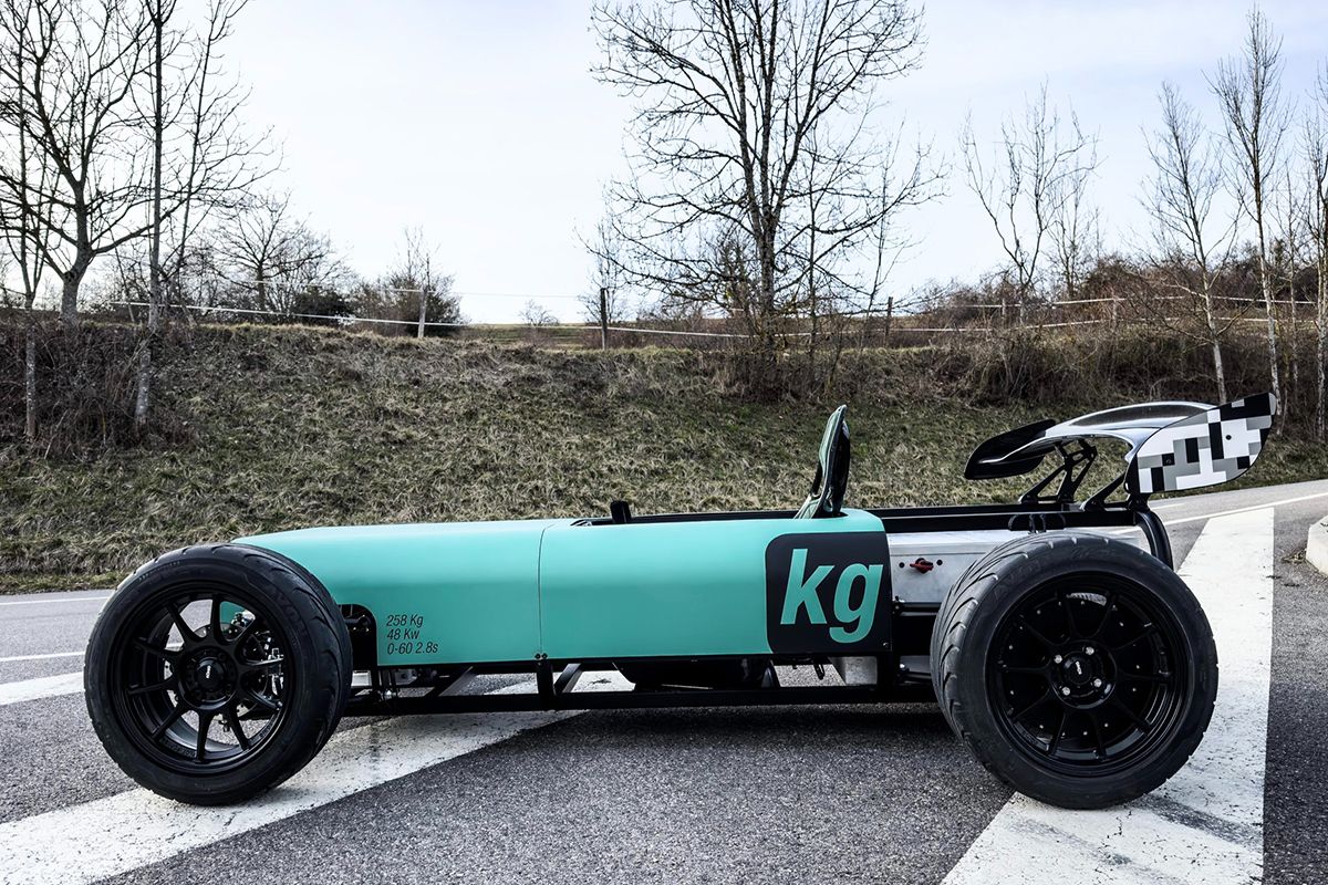 KG Auto presenta Le Tube, un monoplaza 100% eléctrico para liberarte del estrés