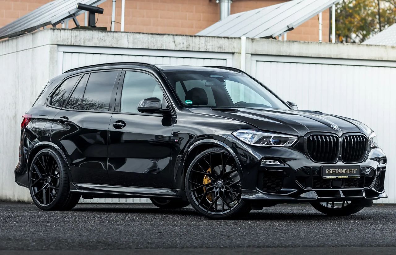 MANHART reinventa el BMW X5 M50d, un diésel convertido en un SUV deportivo extremo