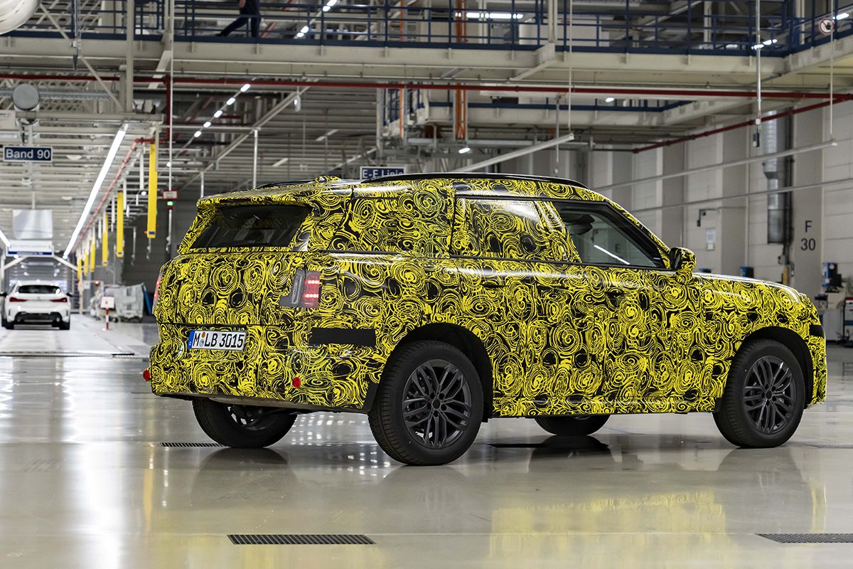 Prototipo MINI Countryman Cooper E 2024