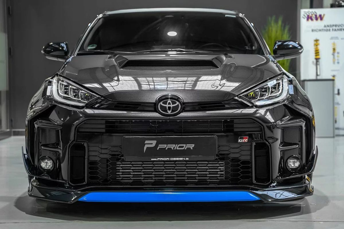 El Toyota GR Yaris de PRIOR Design no tiene nada que envidiar al GRMN japonés, y mucho más barato