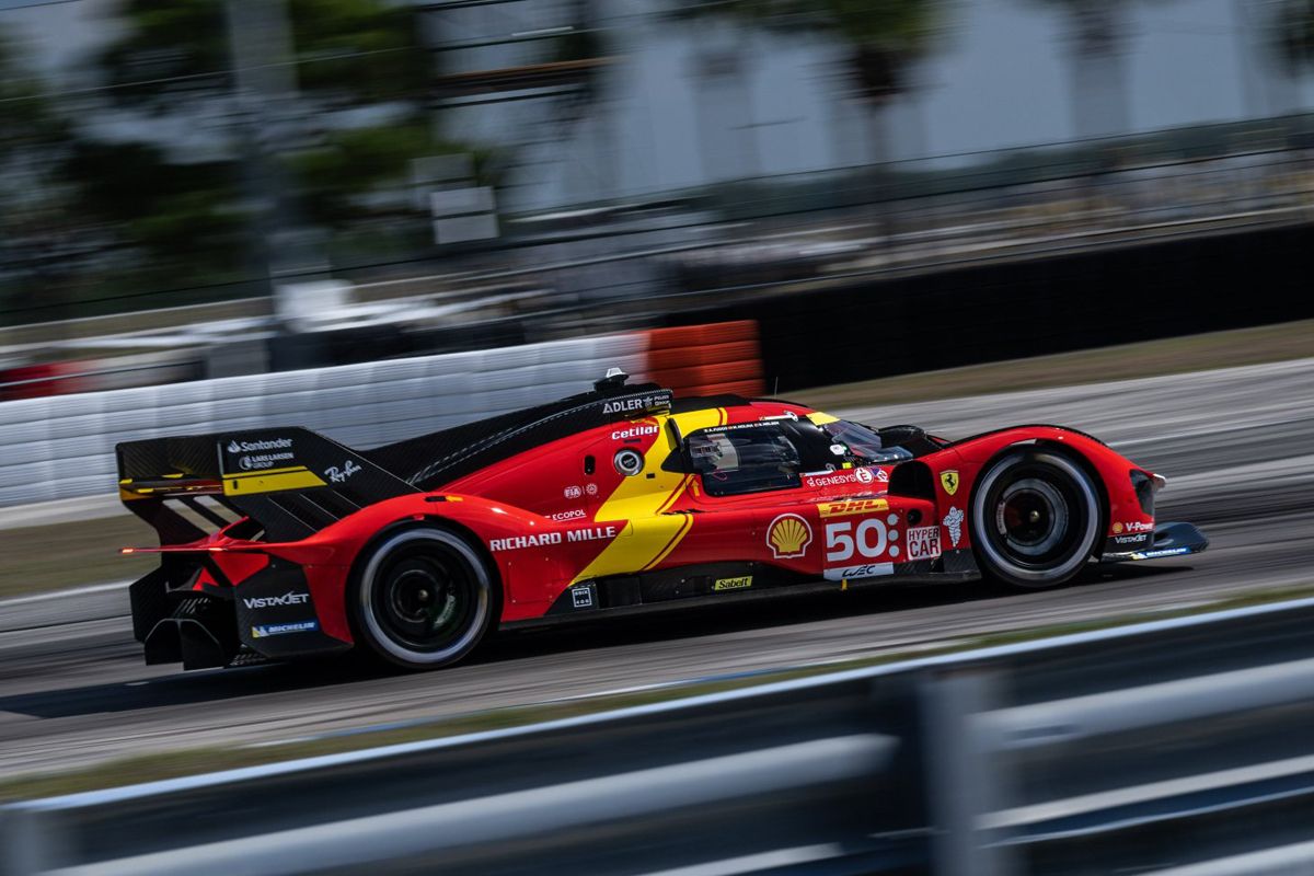 El Toyota #7 lidera el FP3 de Sebring, aunque 'Pechito' cierra la sesión con accidente