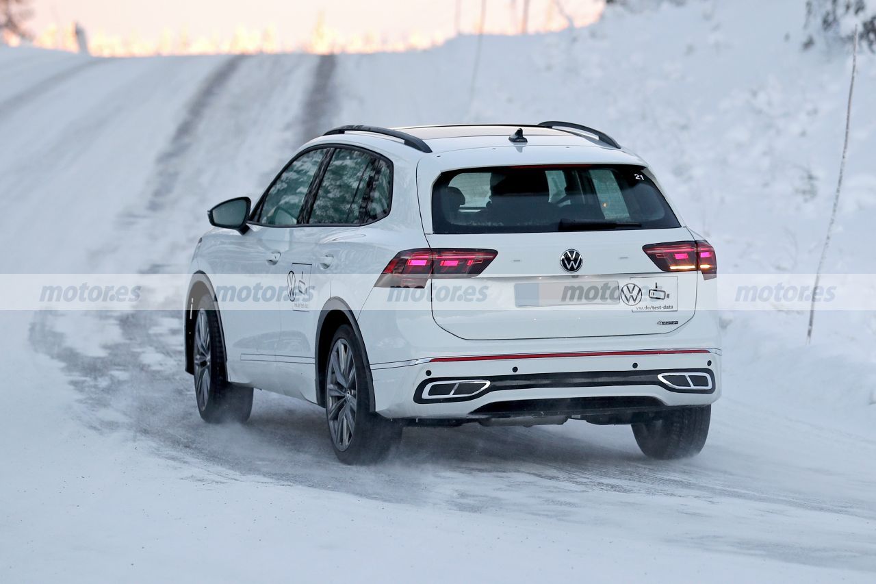 Fotos espía Volkswagen Tiguan 2024