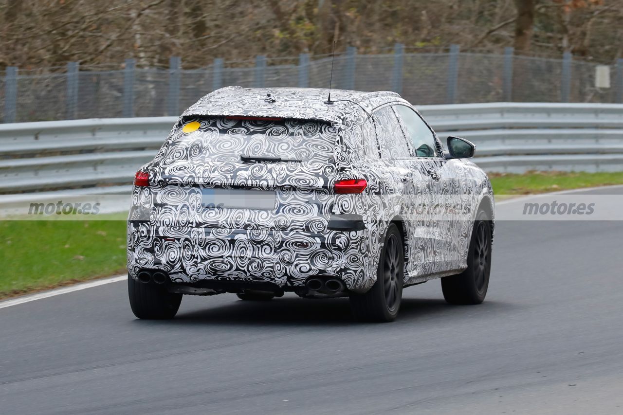 Fotos espía Audi SQ5 2024 Nürburgring