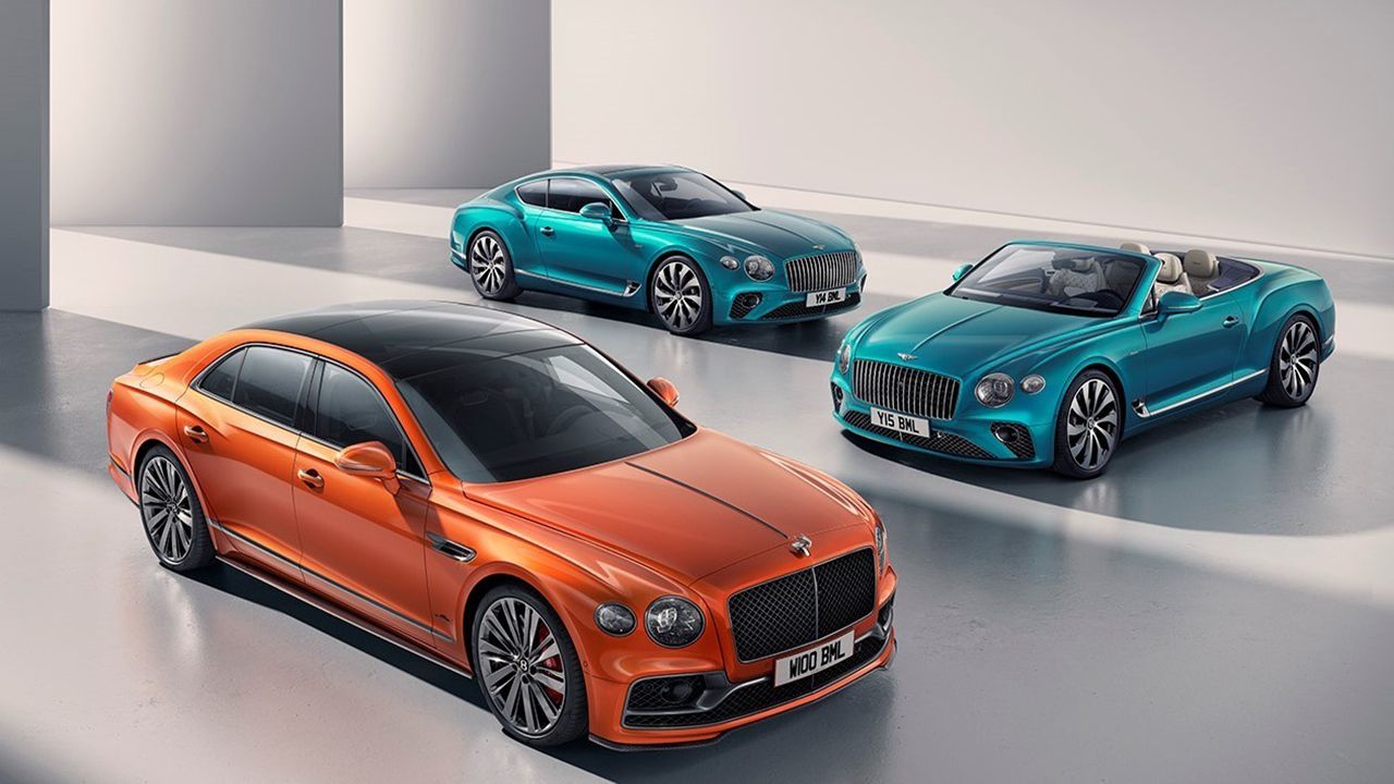 Los Bentley Continental GT y Flying Spur estrenan el lujoso acabado Azure antes del esperado facelift que llegará en 2024