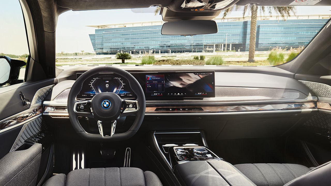 BMW i7 M70 xDrive - interior