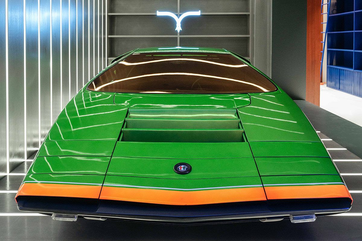 El futurista concept Alfa Romeo Carabo vuelve a ser protagonista 55 años después