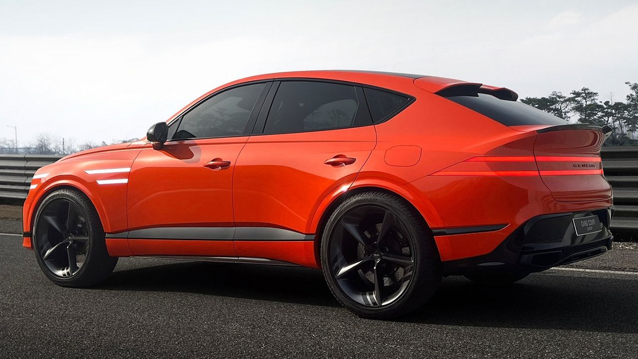 Genesis desvela el nuevo GV80 Coupé Concept, la antesala de un rival para el Audi Q8