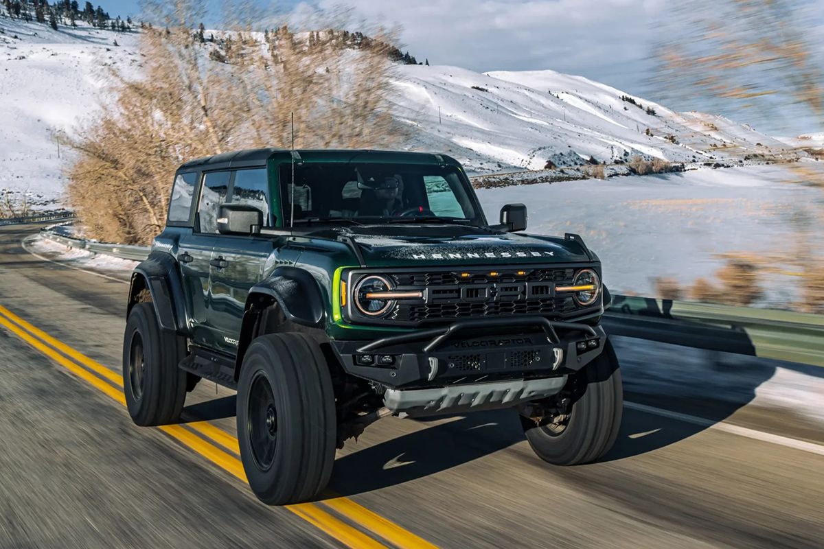 El Ford Bronco Raptor de Hennessey es el todoterreno radical más deseado, capaz de dejarte sin aliento