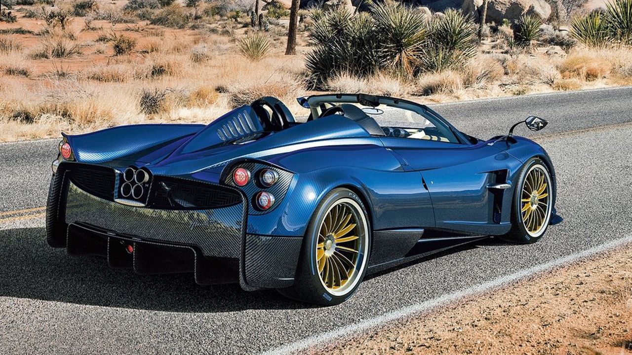 Pagani Huayra Roadster - posterior