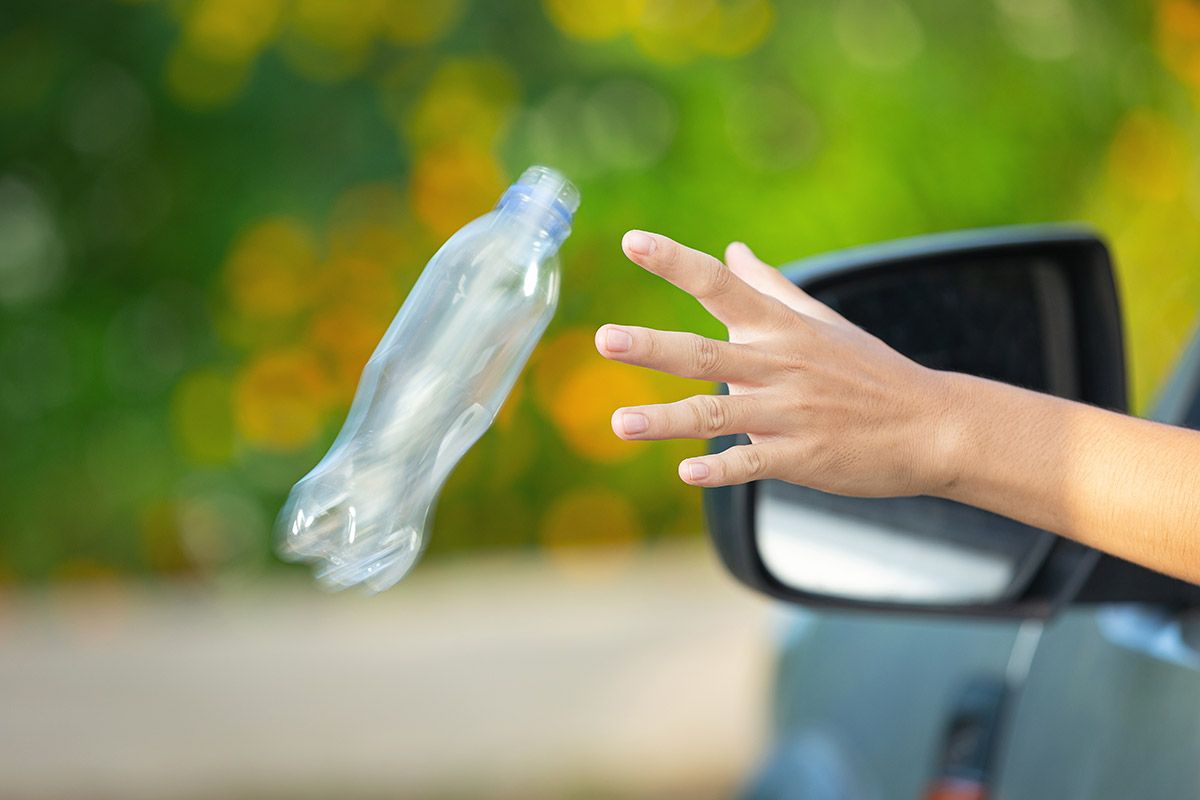 Cuál es la multa por tirar basura por la ventanilla del coche: la DGT nos avisa de los peligros