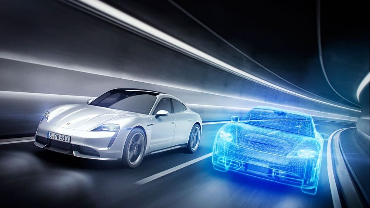 El Porsche Taycan prueba una sofisticada tecnología que revolucionará el mantenimiento y detección de fallos