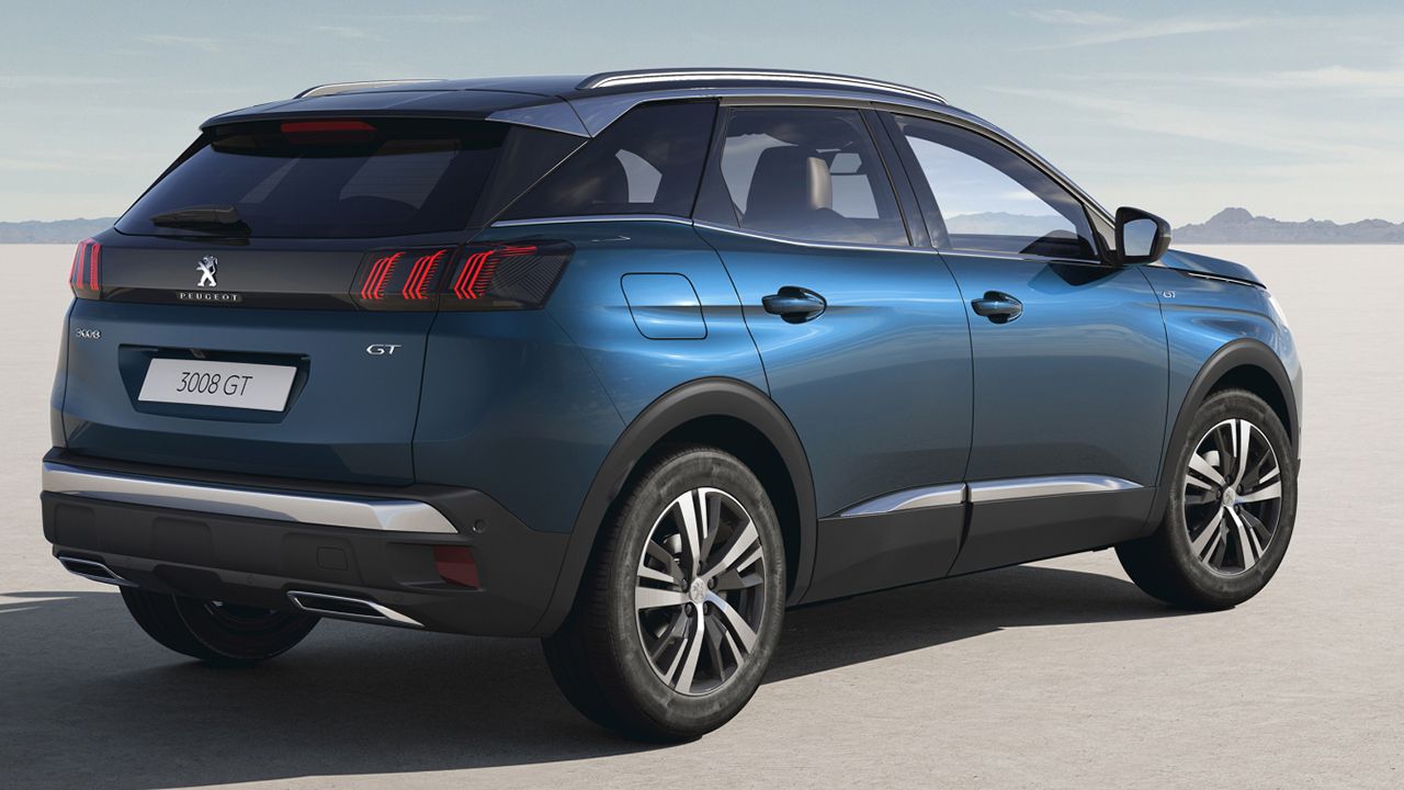 Peugeot 3008 Hybrid 136 - posterior