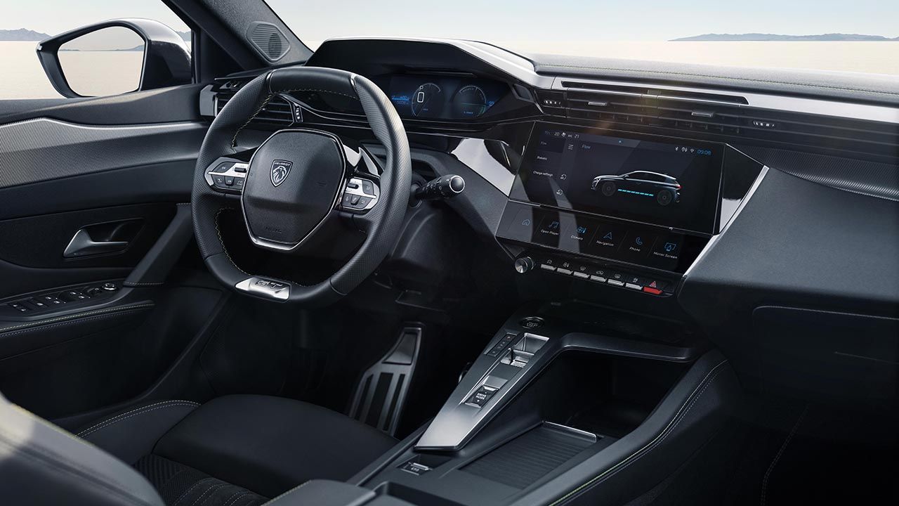 Peugeot e-308 - interior