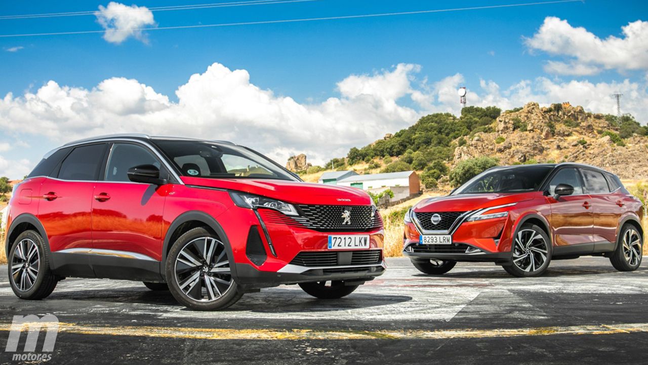 Peugeot 3008 y Nissan Qashqai