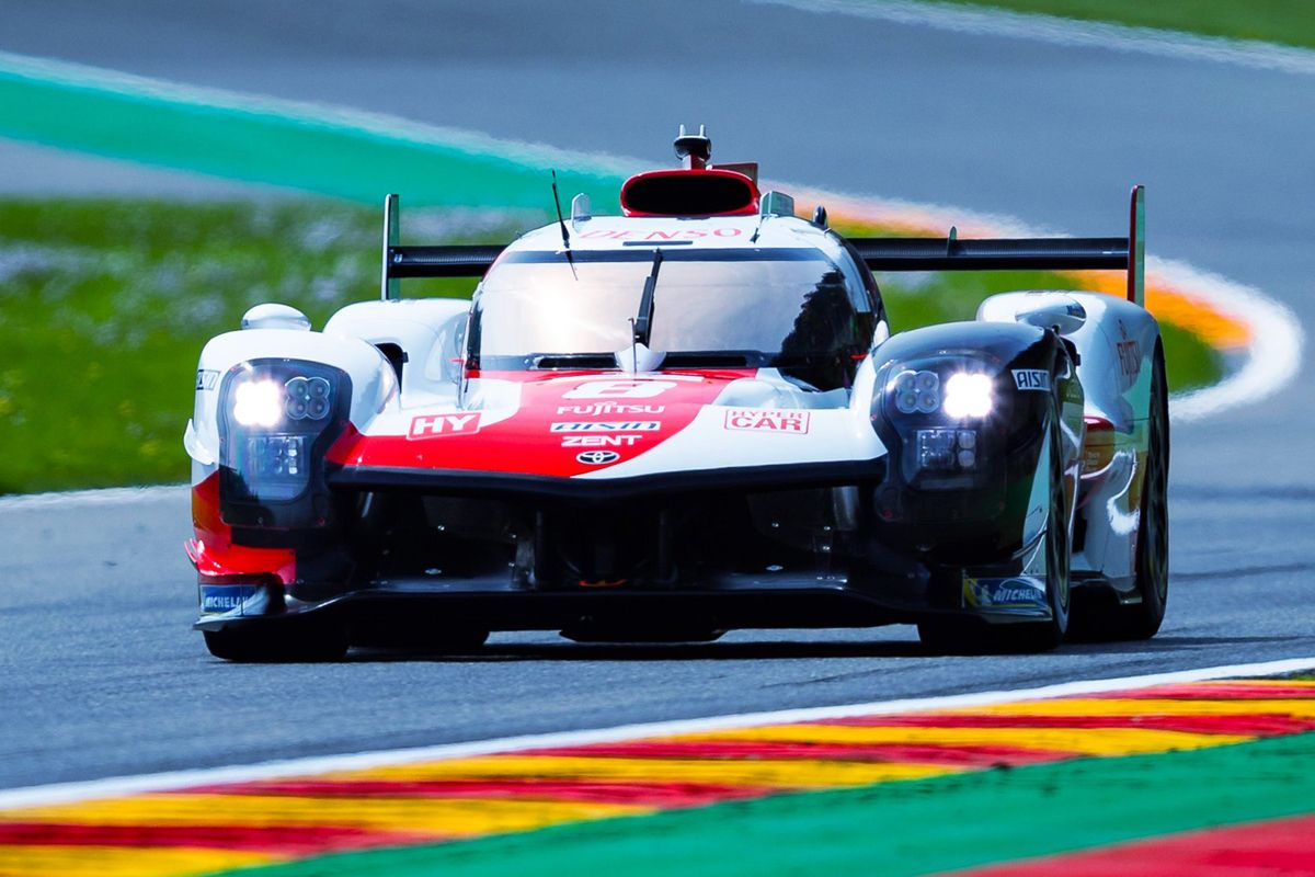 El Toyota #8 arranca al frente en los primeros libres de las 6 Horas de Spa