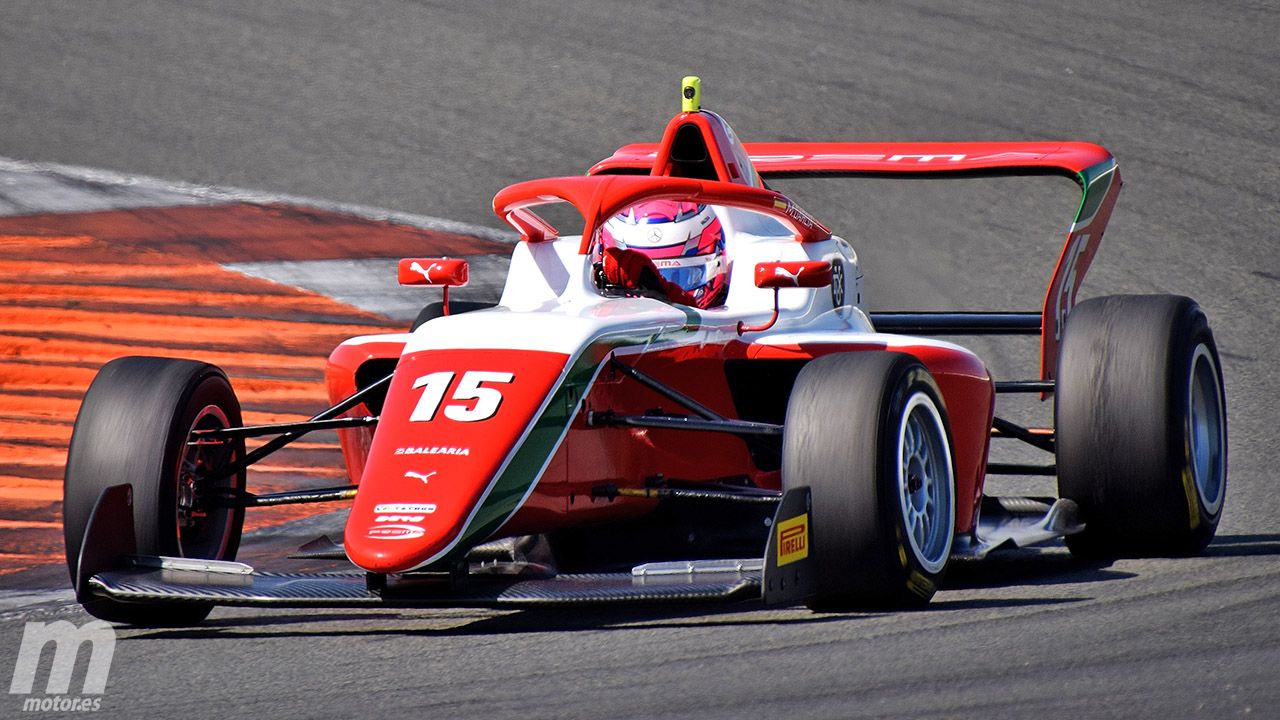 Marta García en la F1 Academy de Cheste