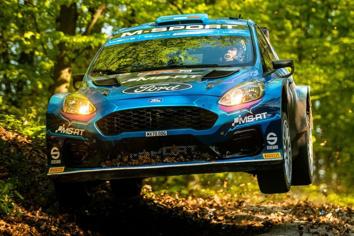 Las evoluciones del Ford Fiesta Rally2 convencen al francés Adrien Fourmaux