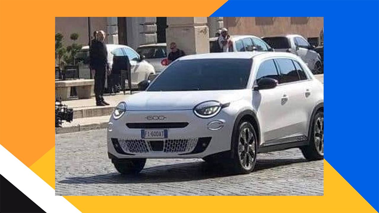 El nuevo FIAT 600 revela su sofisticado estilo en todo su esplendor, ¡frontal y trasera ya sin camuflaje!