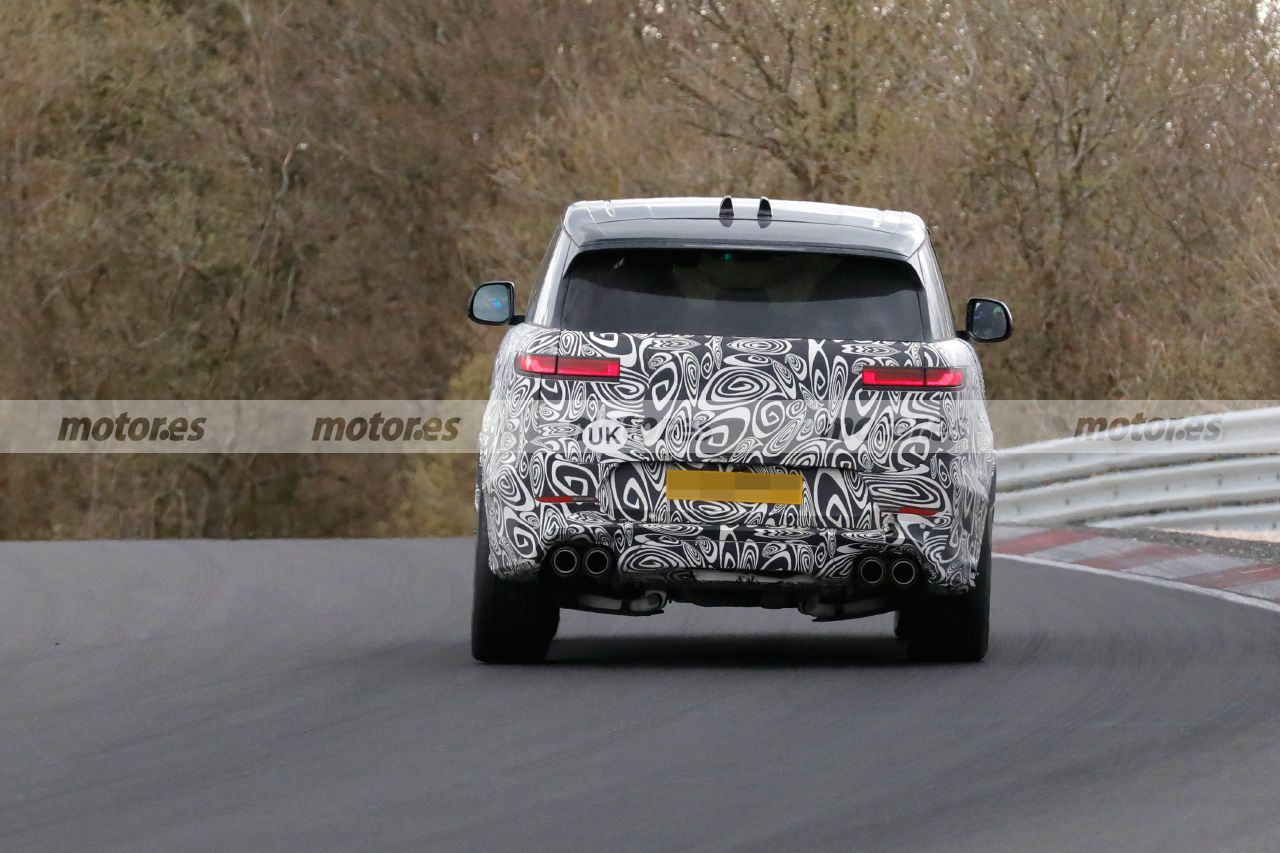 Fotos espía Range Sport SV 2024 en Nürburgring