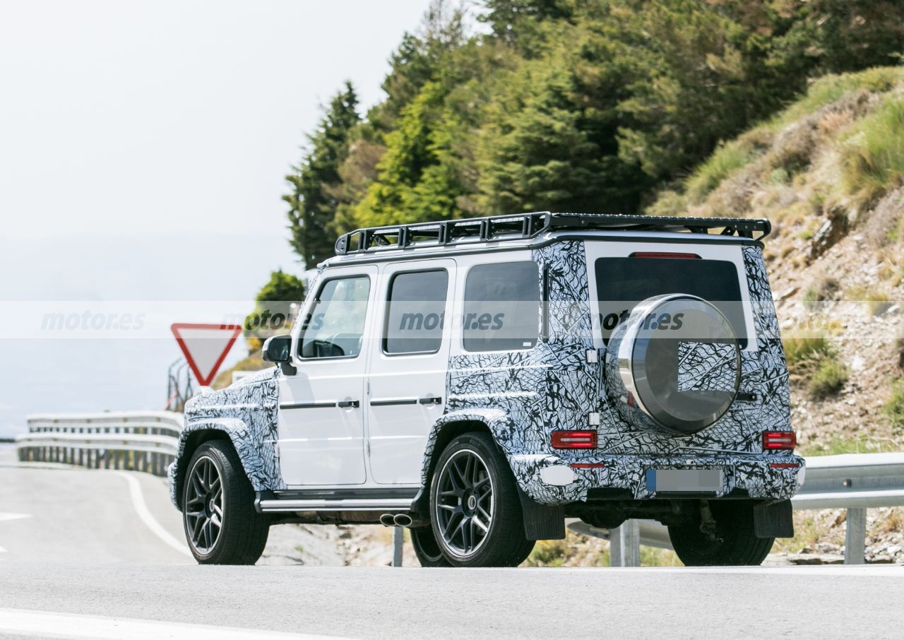 Fotos espía Mercedes-AMG G 63 Facelift 2024