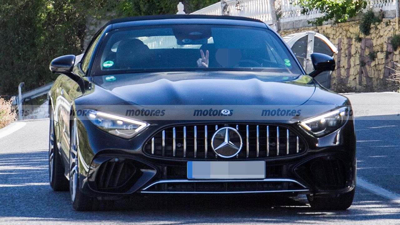 Mercedes-AMG SL 63 S E Performance - foto espía frontal