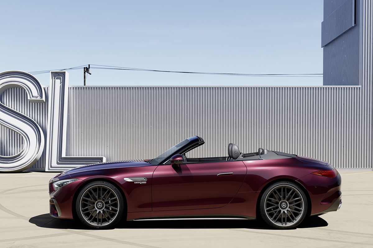 El nuevo Mercedes-AMG SL estrenará nuevos colores Manufaktur, solo para los que no tienen problemas de liquidez