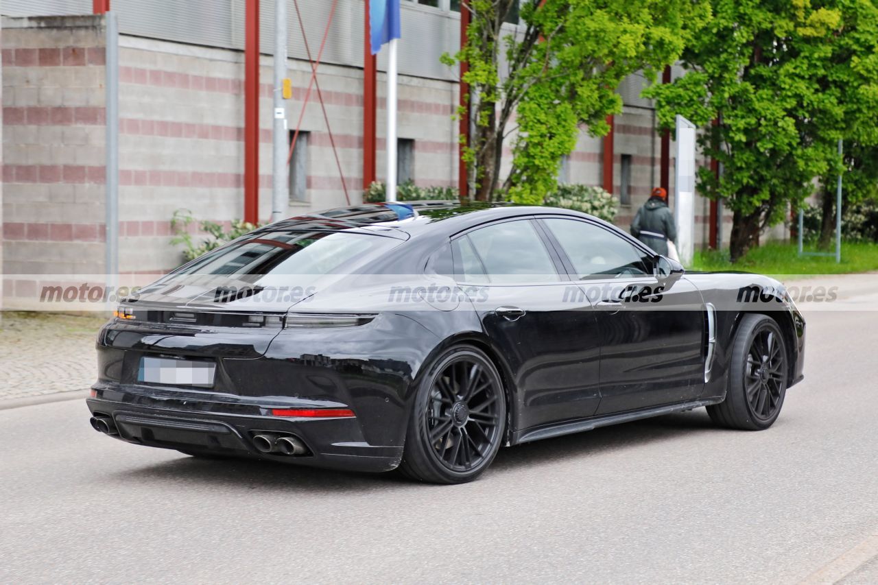 Fotos espía Porsche Panamera 2024