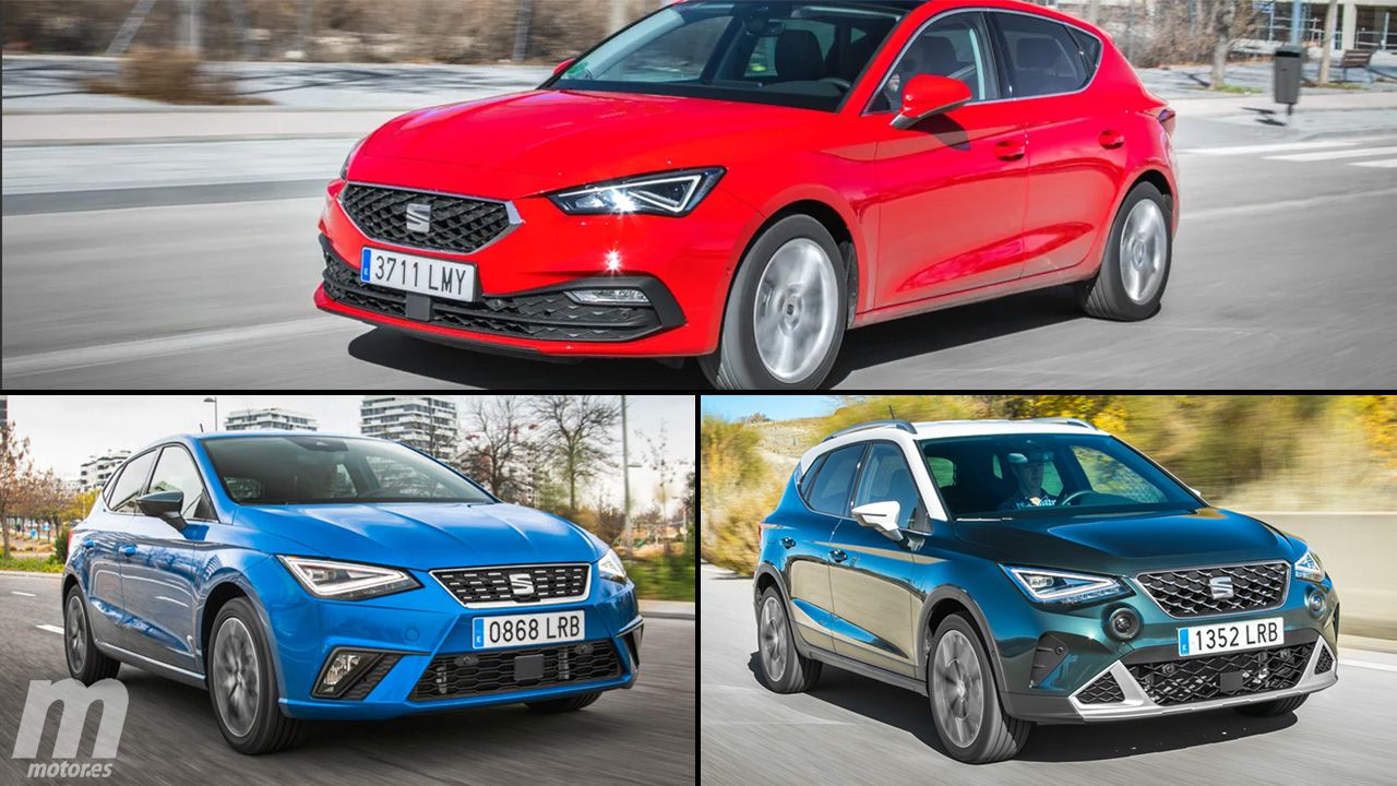 SEAT anuncia la renovación de los modelos Ibiza, Arona y León