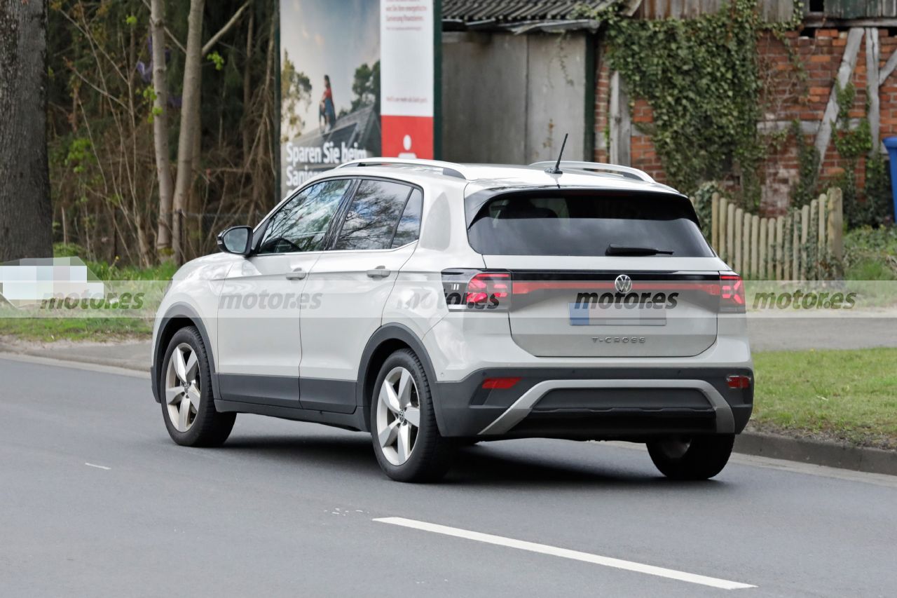 Fotos espía Volkswagen T-Cross Facelift 2024