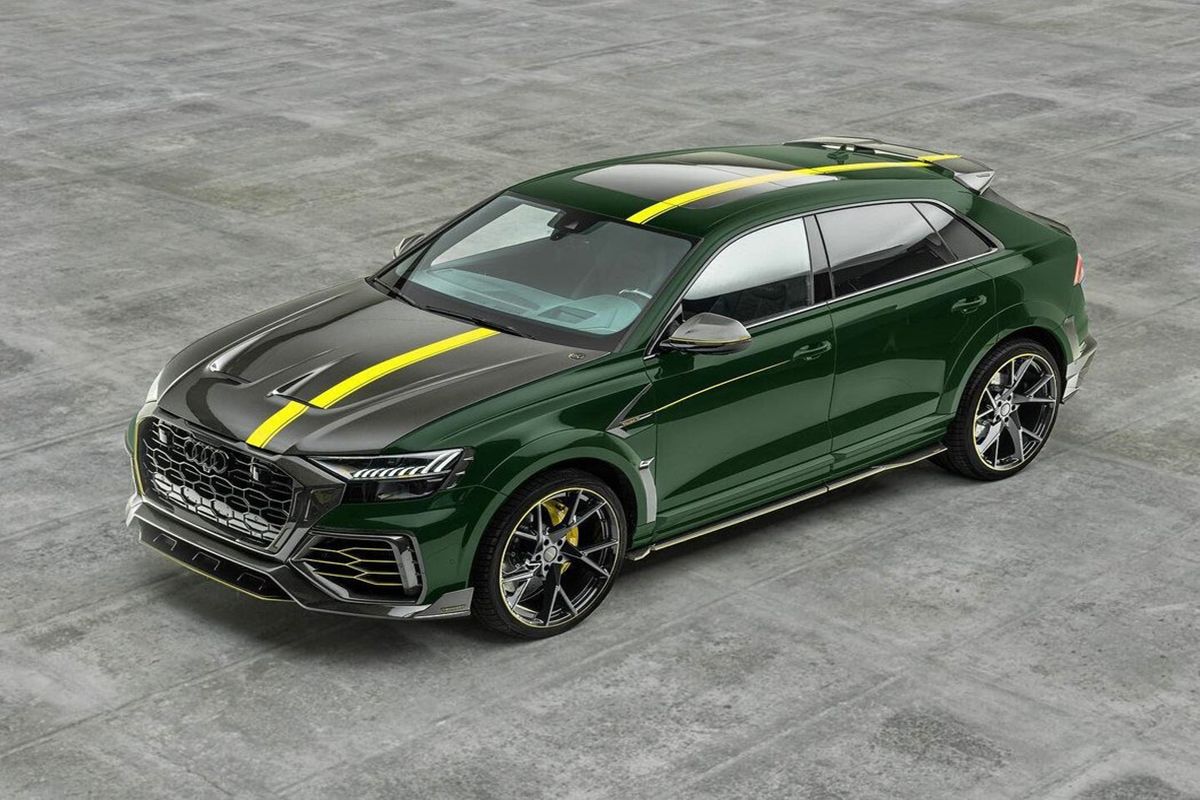 Mansory desata la fiera que lleva dentro el Audi RS Q8, el SUV deportivo alardea de unas prestaciones brutales