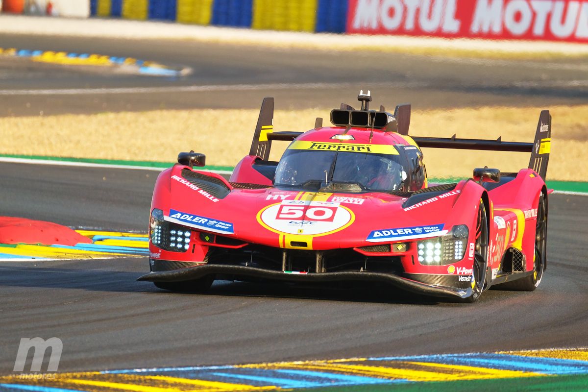 Ferrari brilla en la hyperpole del centenario de Le Mans: el #50 de Miguel Molina, en pole