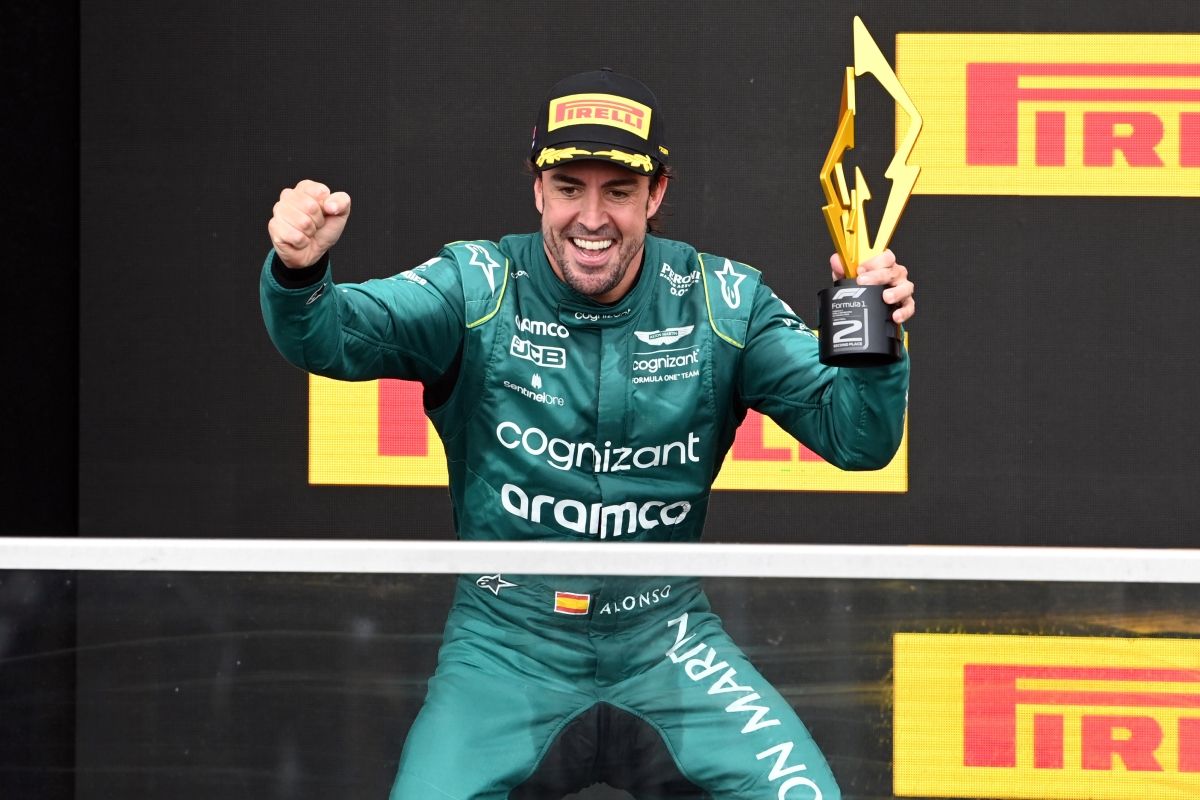 Fernando Alonso, estás a 9 puntos de Checo Pérez en el Mundial, ¿crees que puedes ganarlo?: «Sí»