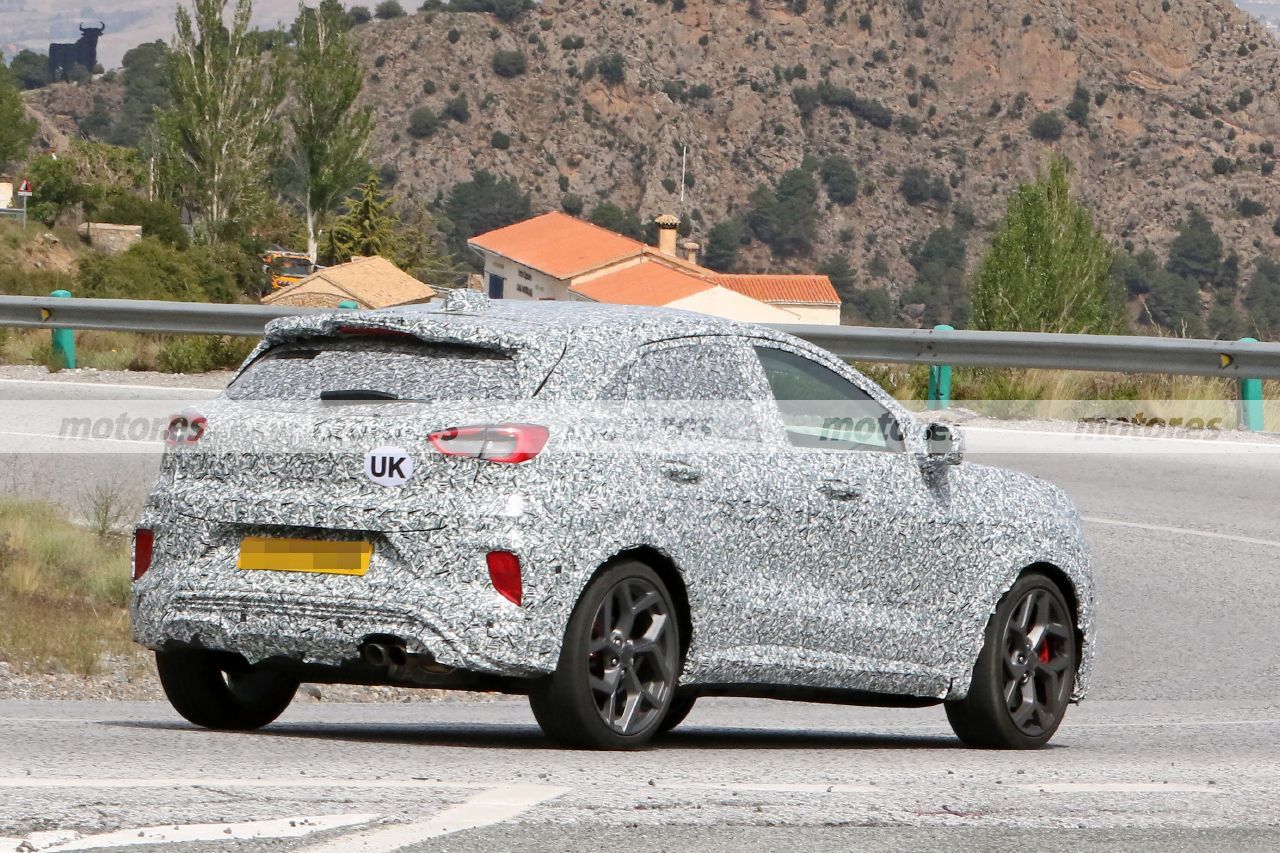 Fotos espía Ford Puma ST Facelift 2024