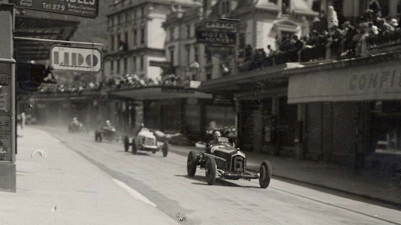 Carlo Felice Trossi lidera la carrera del GP de Montreux