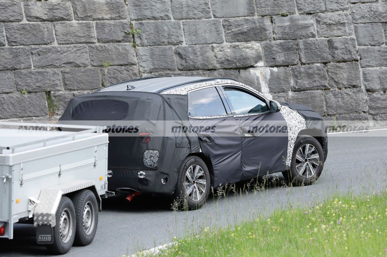 Fotos espía Hyundai Tucson Facelift 2024